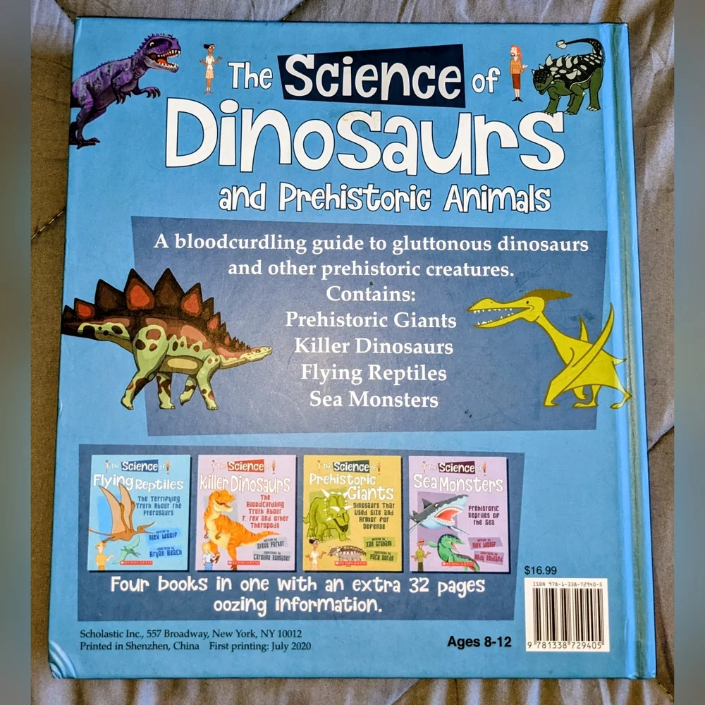 Scholastic The Science Of Dinosaurs And Prehistoric Animals Book - Picture 6 of 6